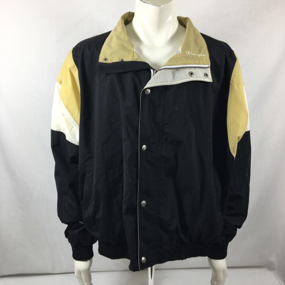 Champion vintage jacket zip-up windbreaker nylon